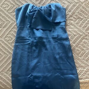 Lilly Pulitzer Strapless Blue Dress